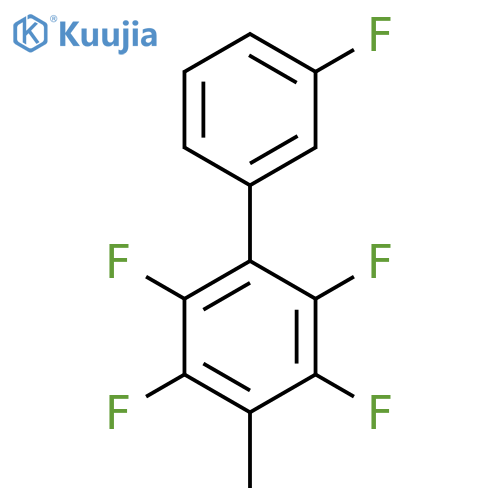2,3,3',5,6-Pentafluoro-4-methylbiphenyl structure