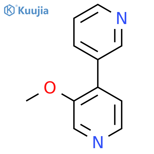 3-Methoxy-4-(pyridin-3-yl)pyridine structure