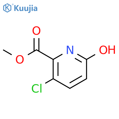 Methyl 3-chloro-6-oxo-1,6-dihydropyridine-2-carboxylate structure