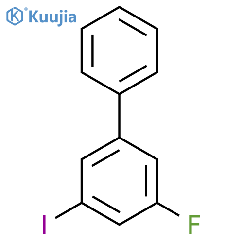 3-Fluoro-5-iodobiphenyl structure