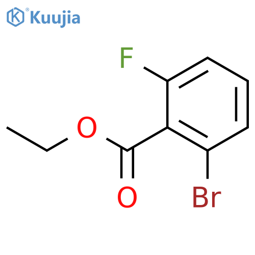 Ethyl 2-bromo-6-fluorobenzoate structure