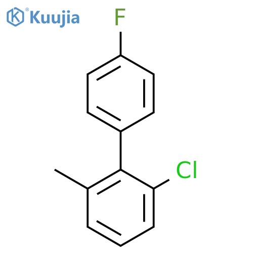 2-Chloro-4'-fluoro-6-methylbiphenyl structure