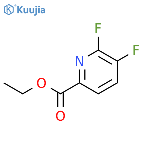 ethyl 5,6-difluoropyridine-2-carboxylate structure