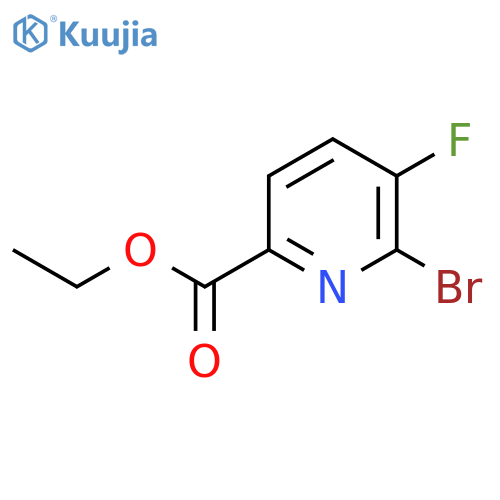 Ethyl 6-bromo-5-fluoropicolinate structure