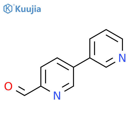 [3,3'-Bipyridine]-6-carbaldehyde structure