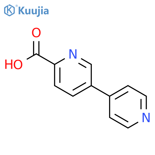[3,4'-Bipyridine]-6-carboxylic acid structure