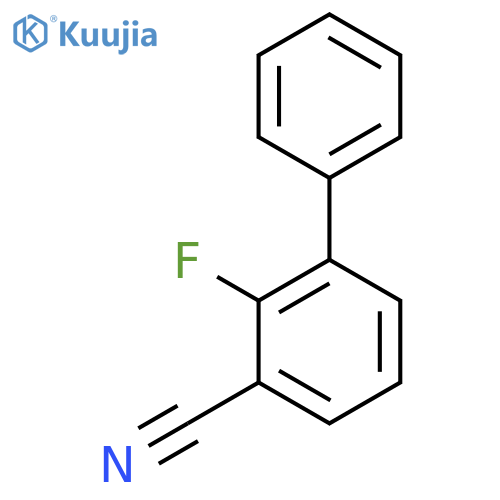 2-Fluorobiphenyl-3-carbonitrile structure
