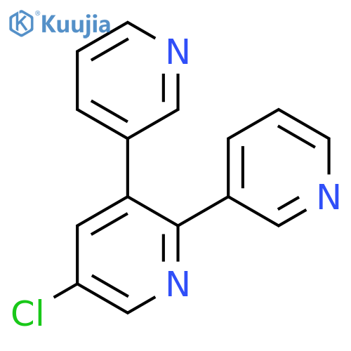 5-Chloro-2,3-di(pyridin-3-yl)pyridine structure