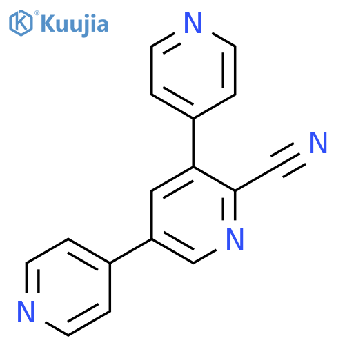 3,5-Di(pyridin-4-yl)picolinonitrile structure