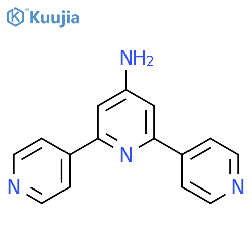 2,6-Di(pyridin-4-yl)pyridin-4-amine structure