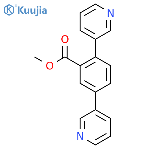 Methyl 2,5-di(pyridin-3-yl)benzoate structure