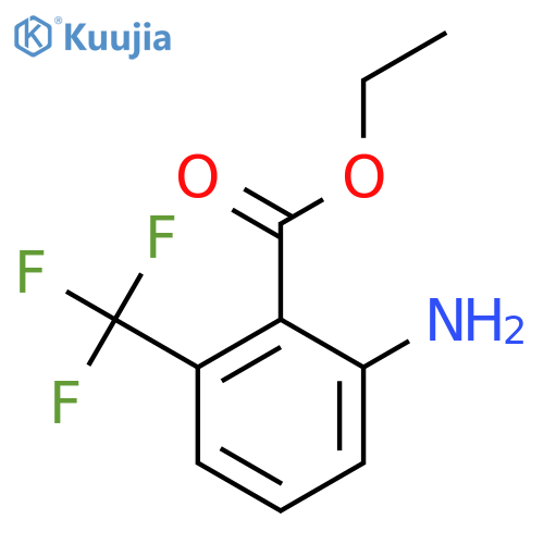 Ethyl 2-amino-6-(trifluoromethyl)benzoate structure
