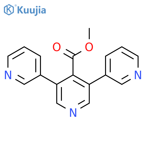 Methyl 3,5-di(pyridin-3-yl)isonicotinate structure