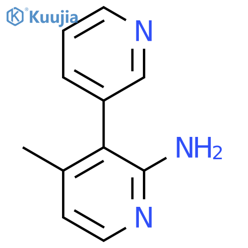 4-Methyl-3-(pyridin-3-yl)pyridin-2-amine structure