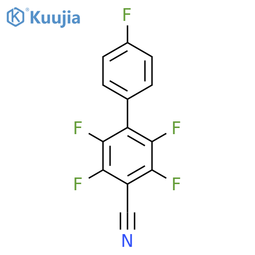 2,3,4',5,6-Pentafluorobiphenyl-4-carbonitrile structure
