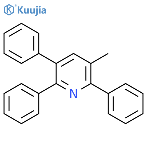 5-Methyl-2,3,6-triphenylpyridine structure