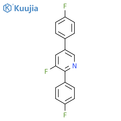 3-Fluoro-2,5-bis(4-fluorophenyl)pyridine structure