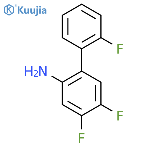 2',4,5-Trifluorobiphenyl-2-amine structure