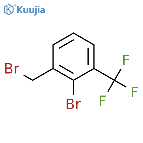 2-Bromo-1-(bromomethyl)-3-(trifluoromethyl)benzene structure