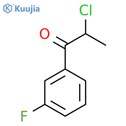 2-Chloro-3'-fluoropropiophenone structure