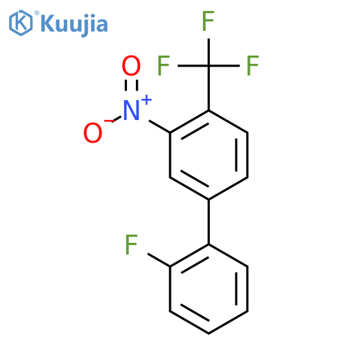 2'-Fluoro-3-nitro-4-(trifluoromethyl)biphenyl structure