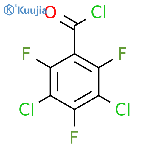 3,5-Dichloro-2,4,6-trifluorobenzoyl chloride structure