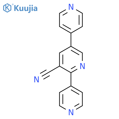 2,5-Di(pyridin-4-yl)nicotinonitrile structure