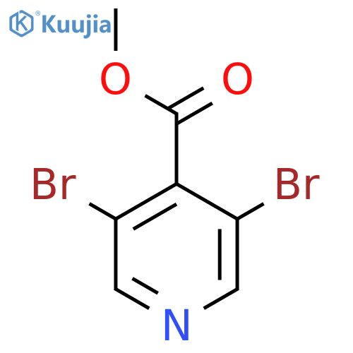 methyl 3,5-dibromopyridine-4-carboxylate structure