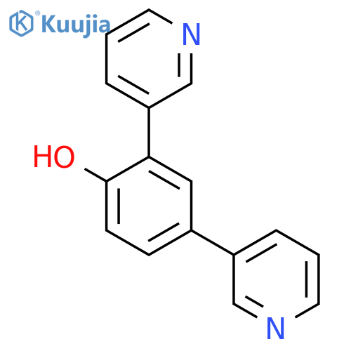 2,4-Di(pyridin-3-yl)phenol structure