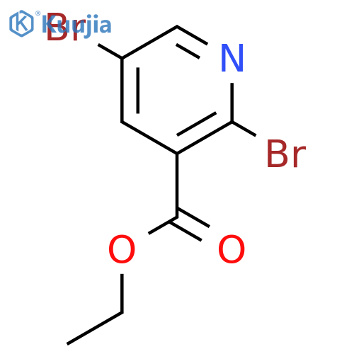 Ethyl 2,5-dibromonicotinate structure