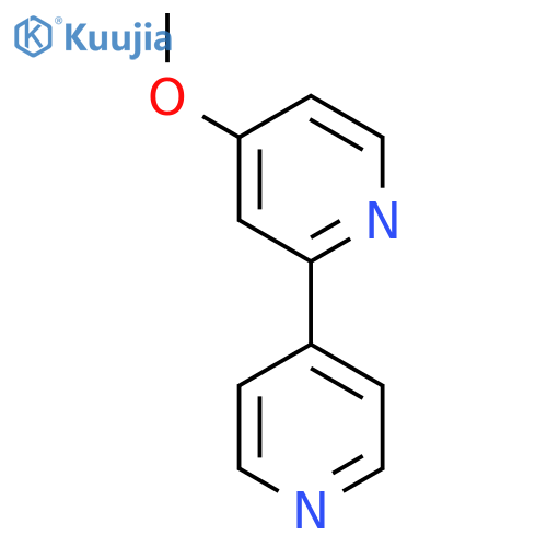 4-Methoxy-2-(pyridin-4-yl)pyridine structure