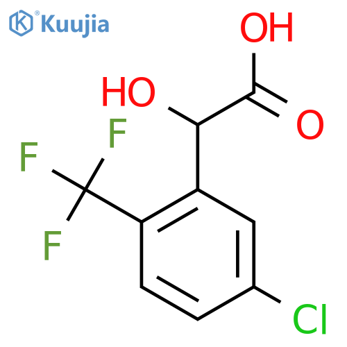5-Chloro-2-(trifluoromethyl)mandelic acid structure
