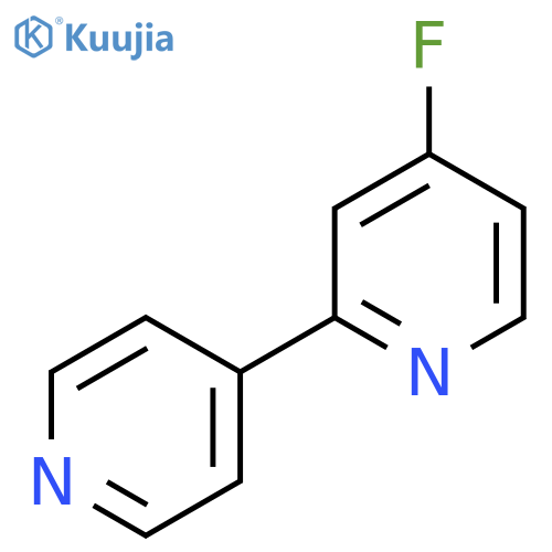 4-Fluoro-2-(pyridin-4-yl)pyridine structure