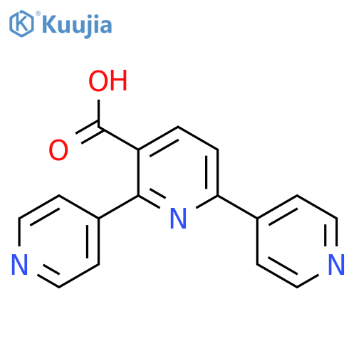 2,6-Di(pyridin-4-yl)nicotinic acid structure