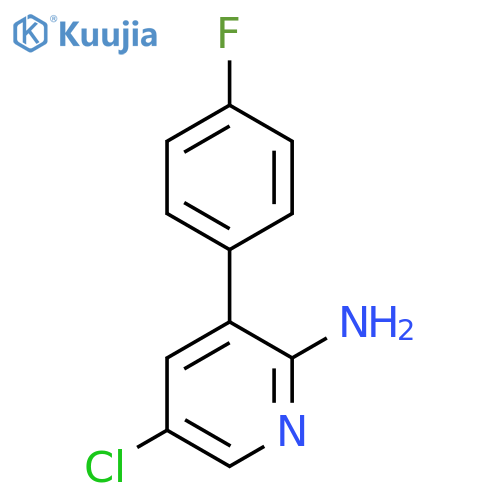 5-Chloro-3-(4-fluorophenyl)pyridin-2-amine structure