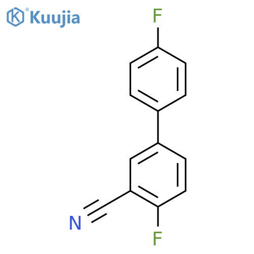 4',4-Difluorobiphenyl-3-carbonitrile structure