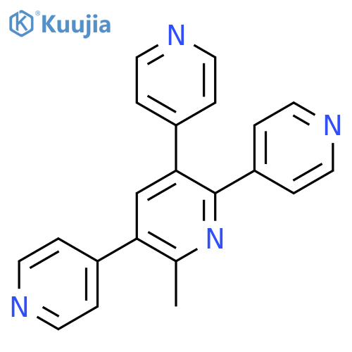 2-Methyl-3,5,6-tri(pyridin-4-yl)pyridine structure