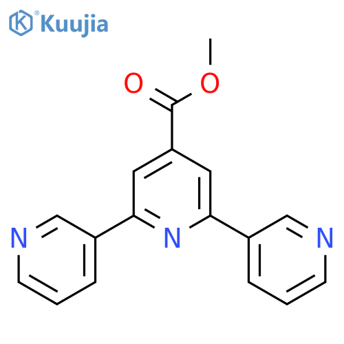 Methyl 2,6-di(pyridin-3-yl)isonicotinate structure