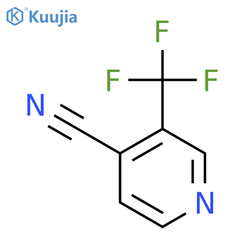3-(Trifluoromethyl)isonicotinonitrile structure