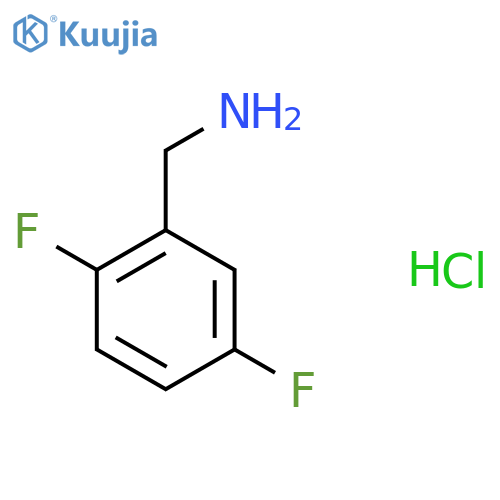 2,5-Difluorobenzylamine hydrochloride structure