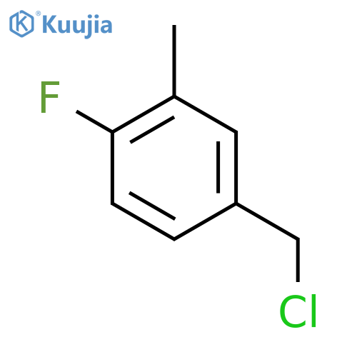 4-(Chloromethyl)-1-fluoro-2-methylbenzene structure