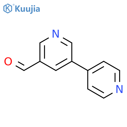 [3,4'-Bipyridine]-5-carbaldehyde structure
