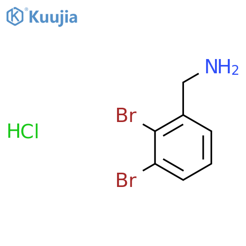 2,3-Dibromobenzylamine hydrochloride structure