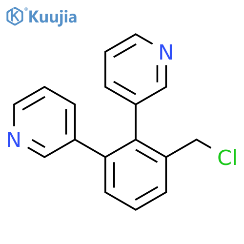 3-(3-(Chloromethyl)-2-(pyridin-3-yl)phenyl)pyridine structure