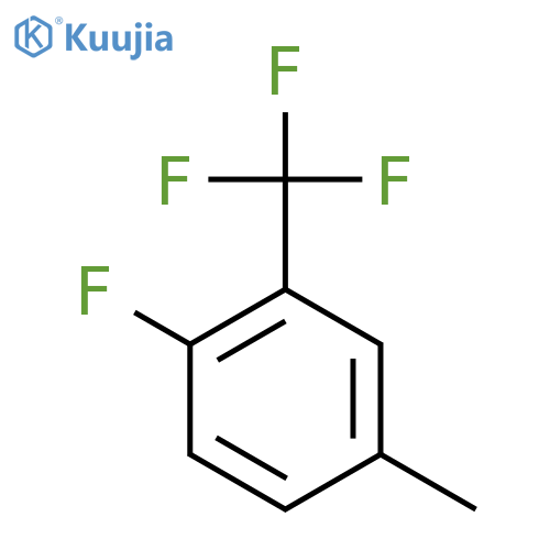 4-Fluoro-3-trifluoromethyltoluene structure