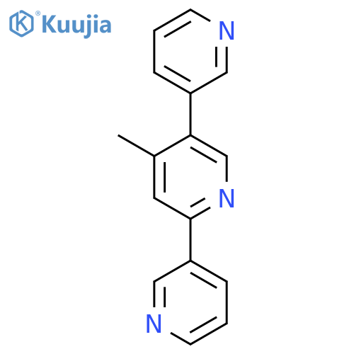 4-Methyl-2,5-di(pyridin-3-yl)pyridine structure
