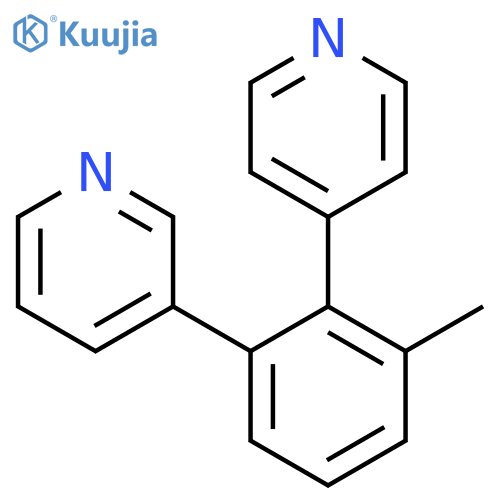 3-(3-Methyl-2-(pyridin-4-yl)phenyl)pyridine structure