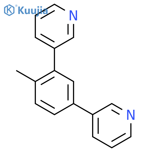 3-(4-Methyl-3-(pyridin-3-yl)phenyl)pyridine structure