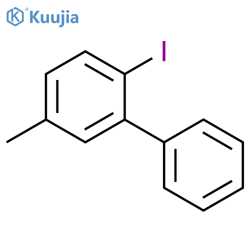 1,1'-Biphenyl, 2-iodo-5-methyl- structure