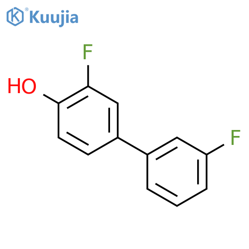 4-(3-Fluorophenyl)-2-fluorophenol structure